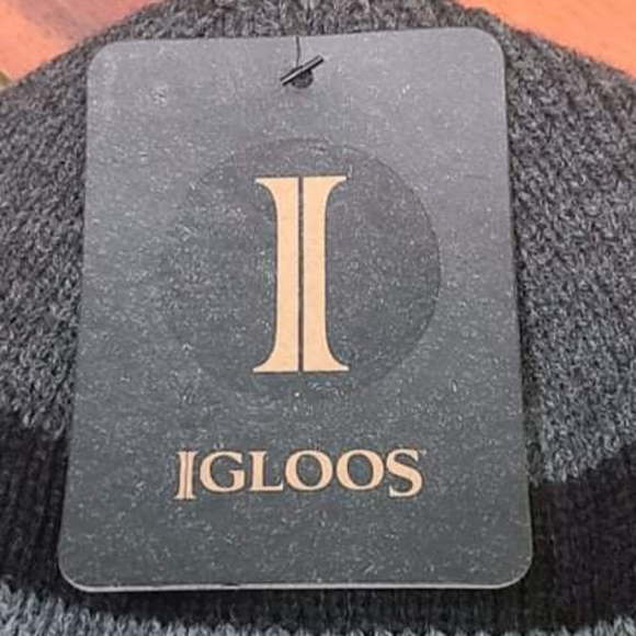 Men's Striped Cuff Cap/Beanie - Picture 4 of 5